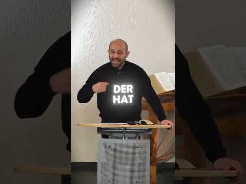 „Hat dich Christus vom Gesetz der Sünde frei gemacht?“ // Saeed Salimi